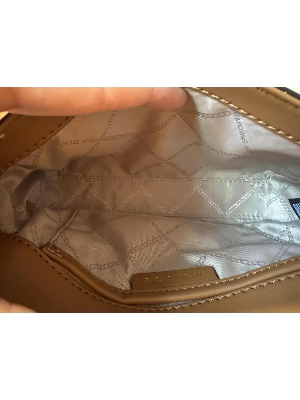 Michael Kors Monogram Crossbody Bag with Adjustable Strap